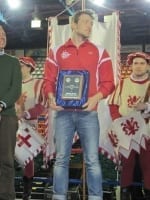 Daniele Ceccuti, riceve la medaglia d’argento al premio “La Provincia per lo Sport”